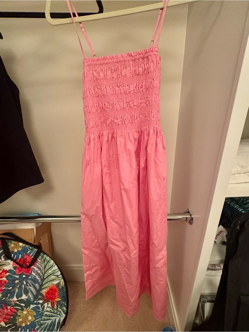 pistola Pink Smocked Waist Maxi Skirt - Picture 4 of 6